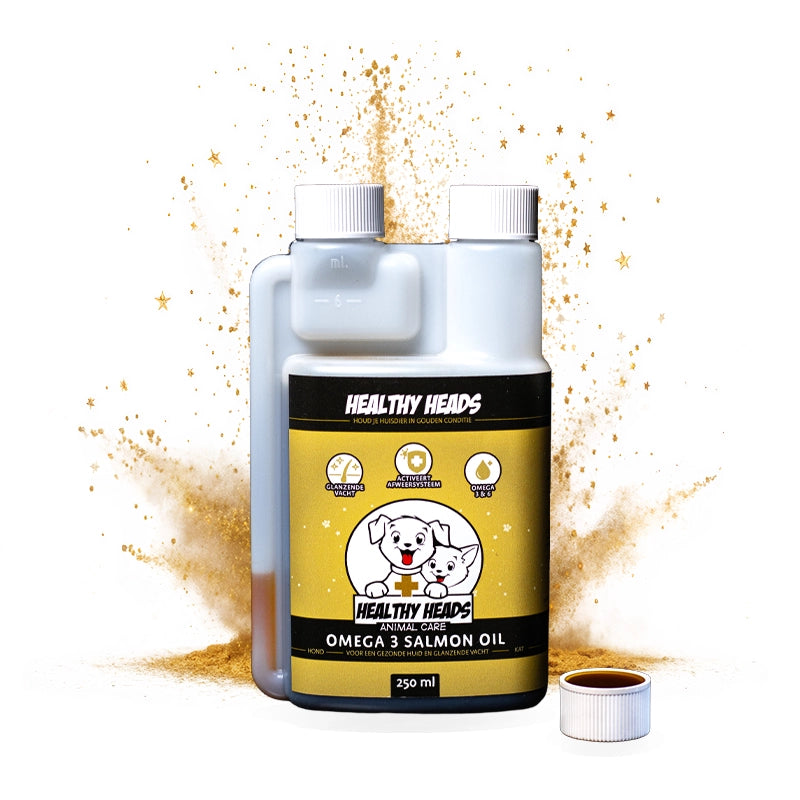 Omega 3 zalmolie voor honden en katten – 250ml